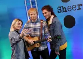 Ed Sheeran With Group
